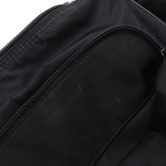 Prada Tessuto Nylon Leather Shoulder Bag Black - Picture 16 of 16